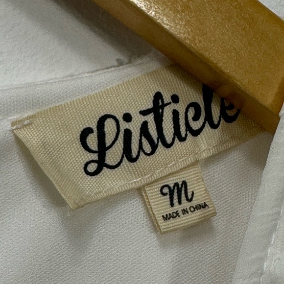 V Neck Summer Tunic Loose Chiffon Swiss Dot A-line Dress - Picture 4 of 8